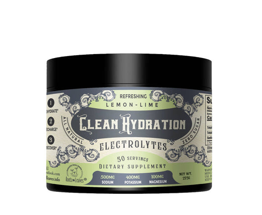 Clean Hydration Electrolytes- 50 to 100 servings