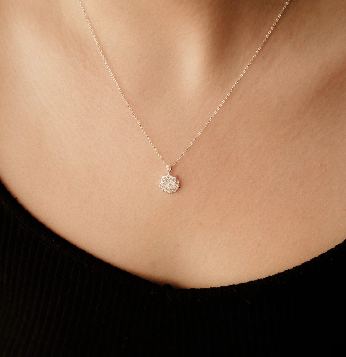 God's Garden Necklace- Silver