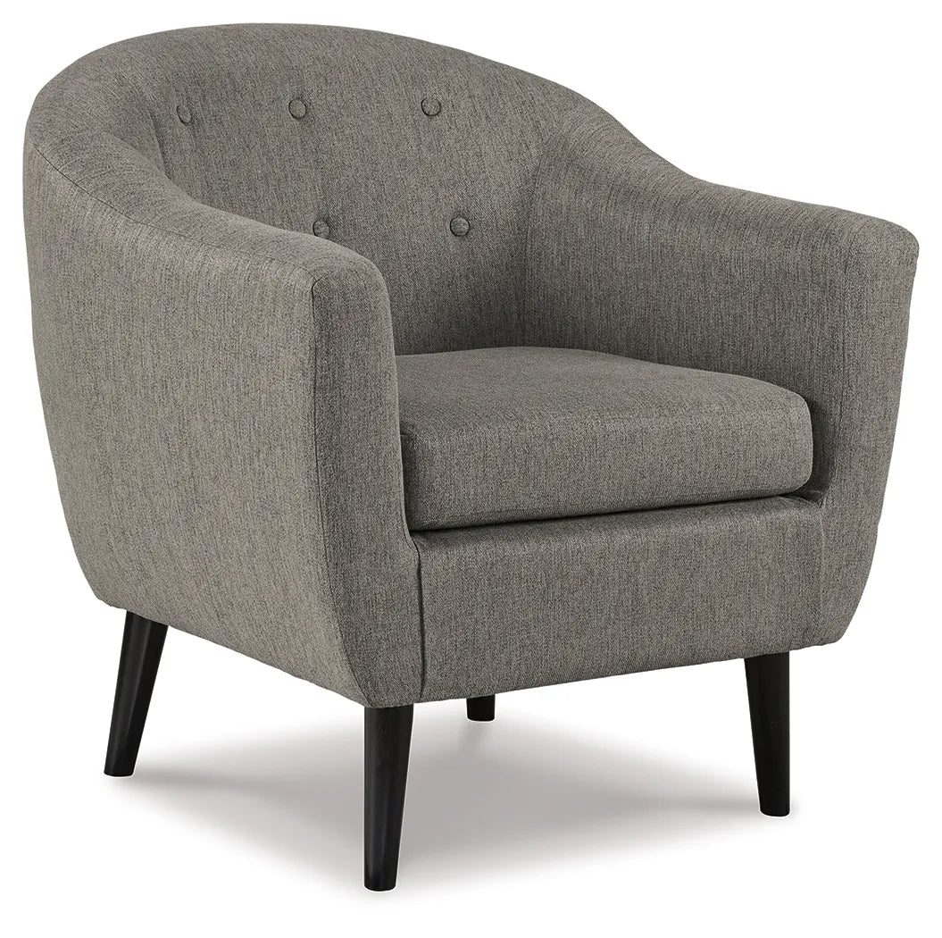 Charcoal Accent Barrel Chair