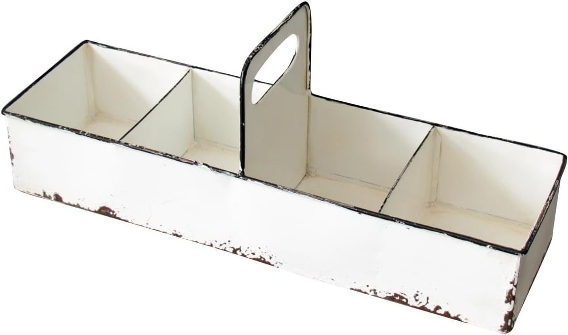 Slotted Enamel Tray