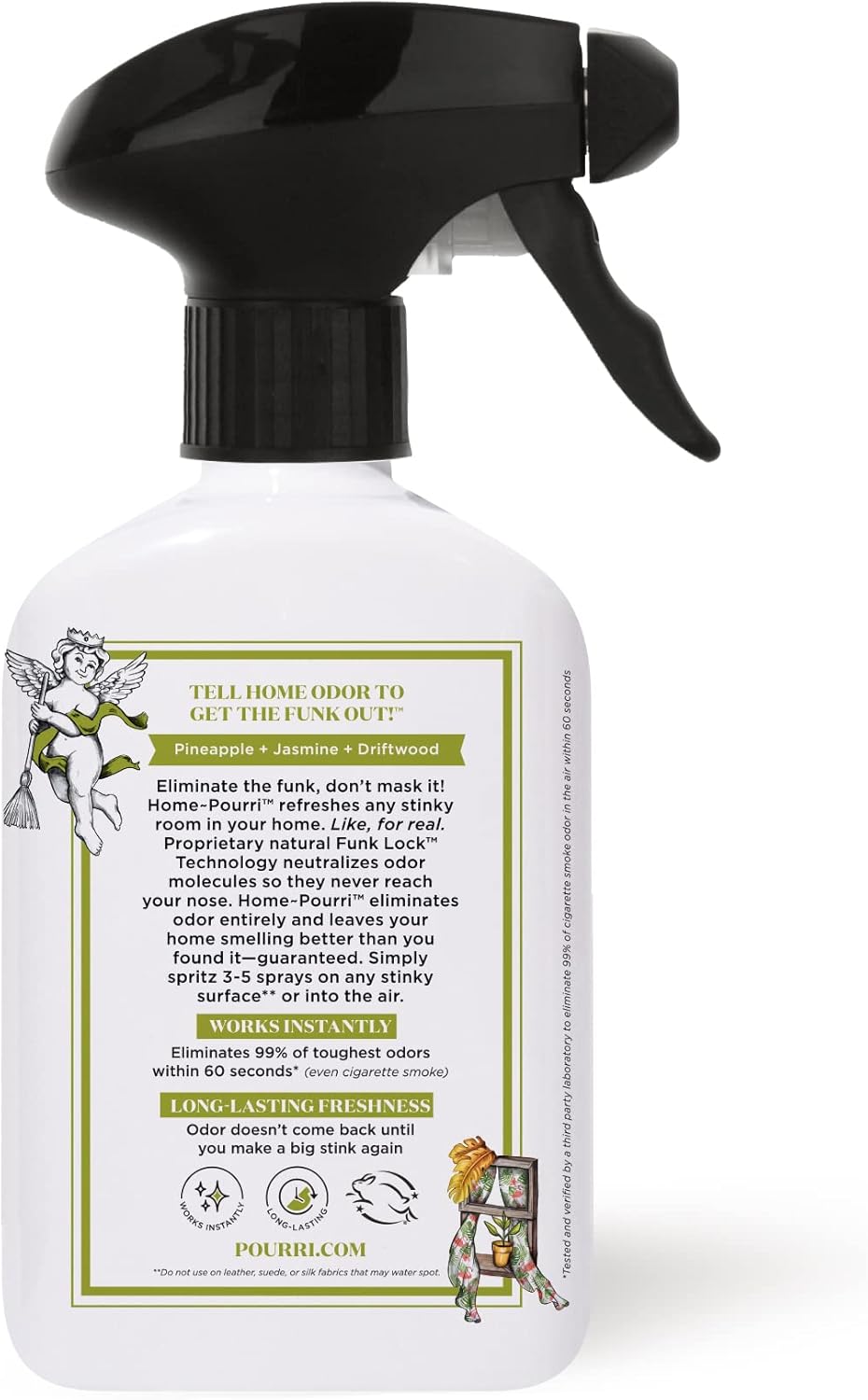 Home~Pourri Tropical Air Spray Air + Fabric Odor Eliminator Oz