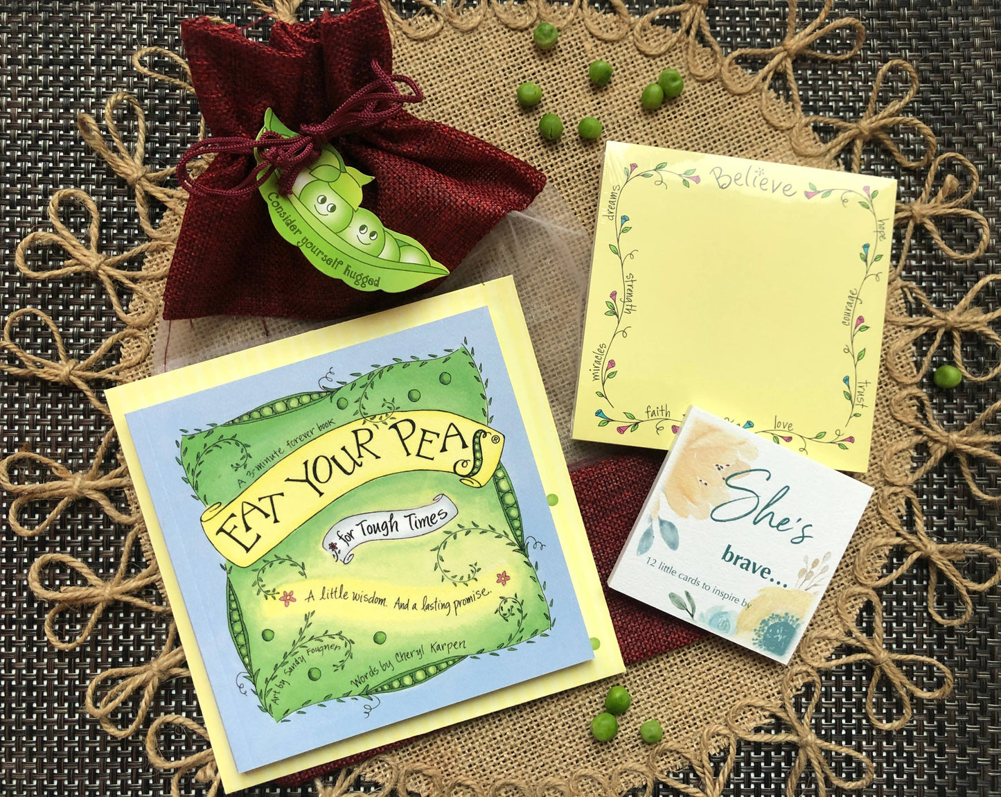 Eat Your Peas for Tough Times - Gift Book