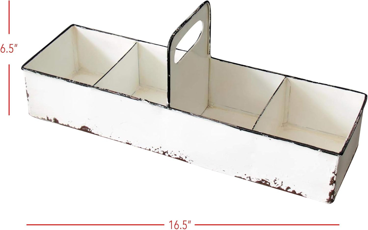 Slotted Enamel Tray