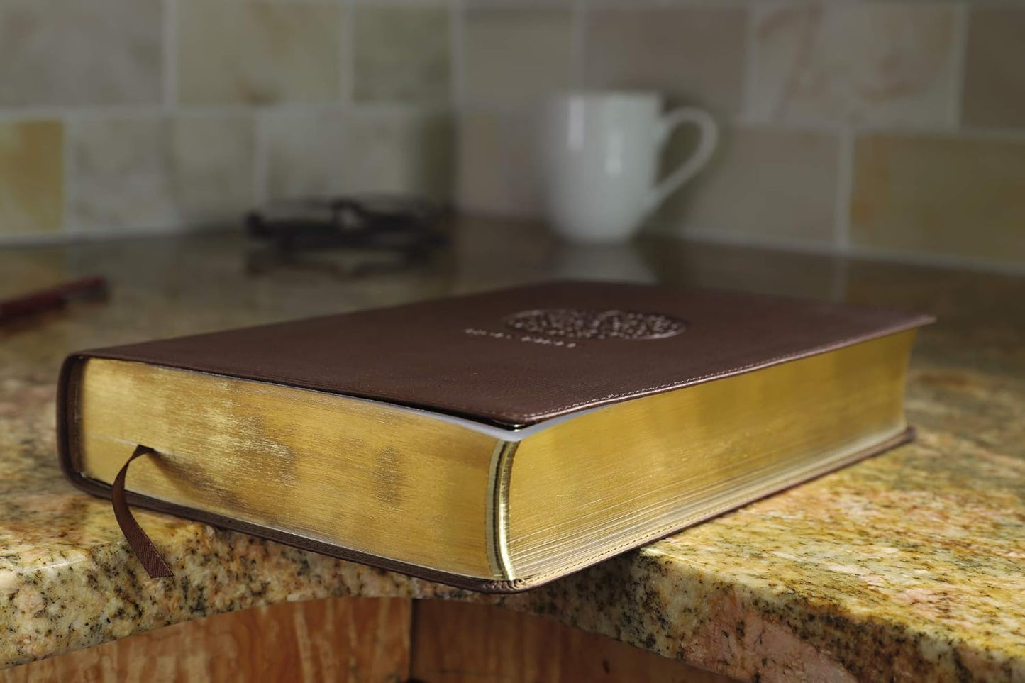 NIV, The Message, Parallel Bible, Leathersoft, Brown - by Zondervan (Leather Bound)