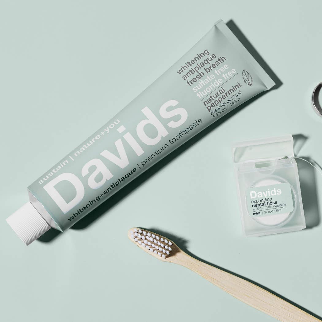 Davids Whitening+ Antiplaque / Natural Peppermint