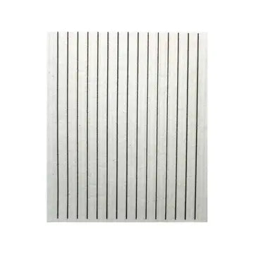Black and White Lines Swedish Dishcloth