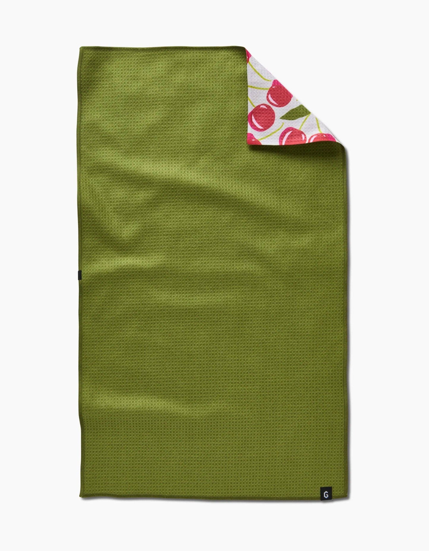 Cherry Chic Double-Sided Tea Towel