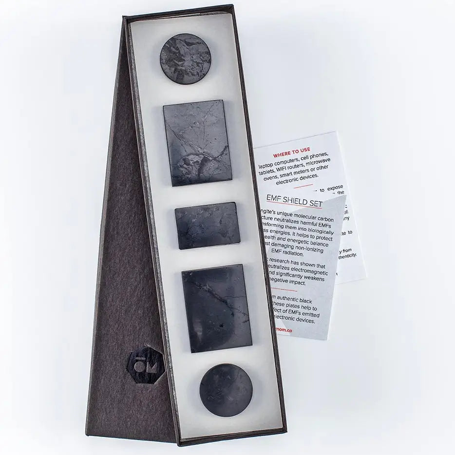 Shungite EMF shield set