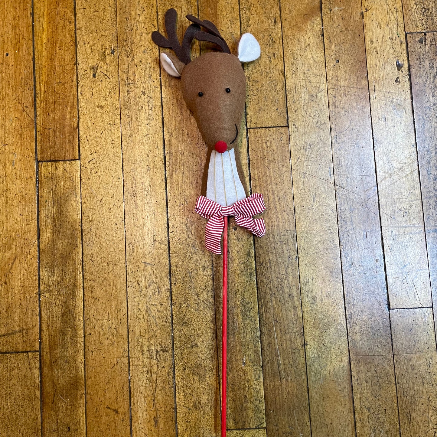 Reindeer On A Stick