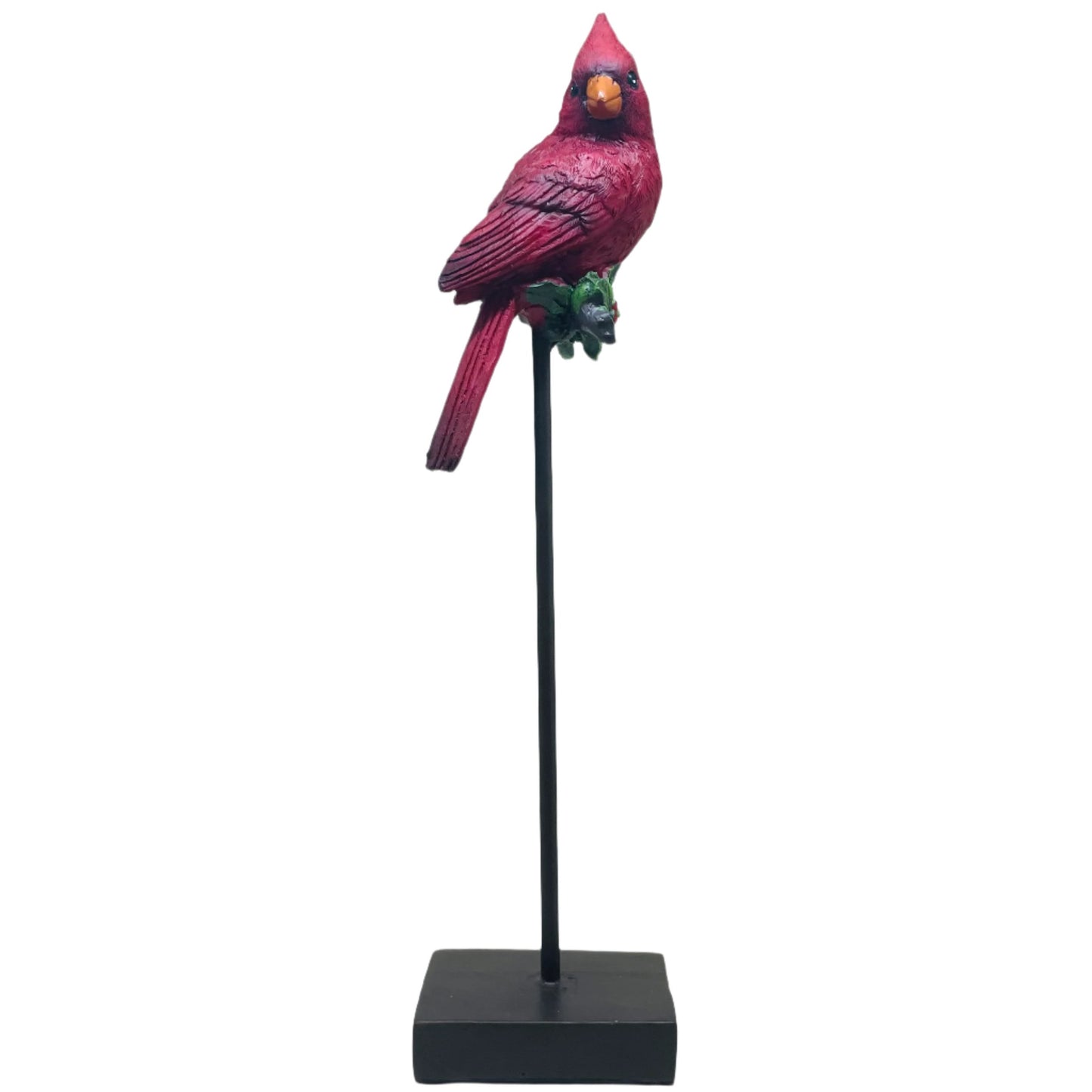 Red Cardinal On Black Base