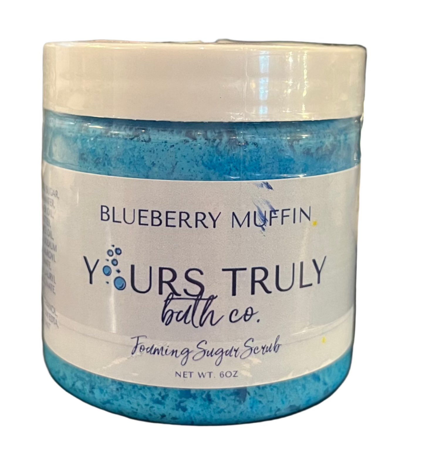 Blueberry Muffin Foaming Sugar Scrub