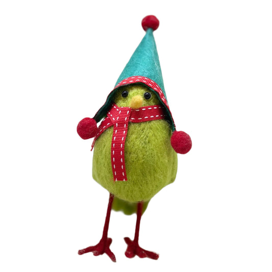 Felted Birds With Hats
