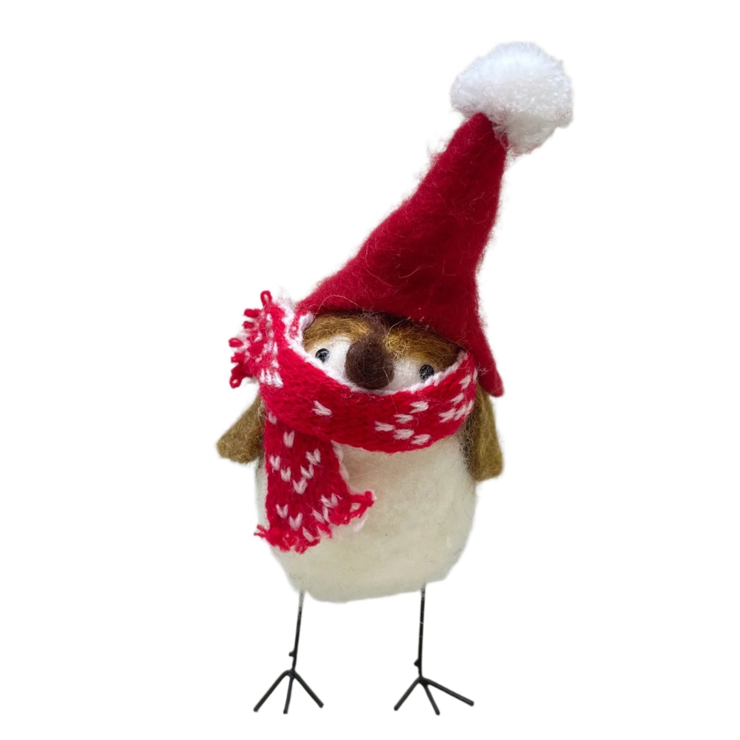 Felted Birds With Hats