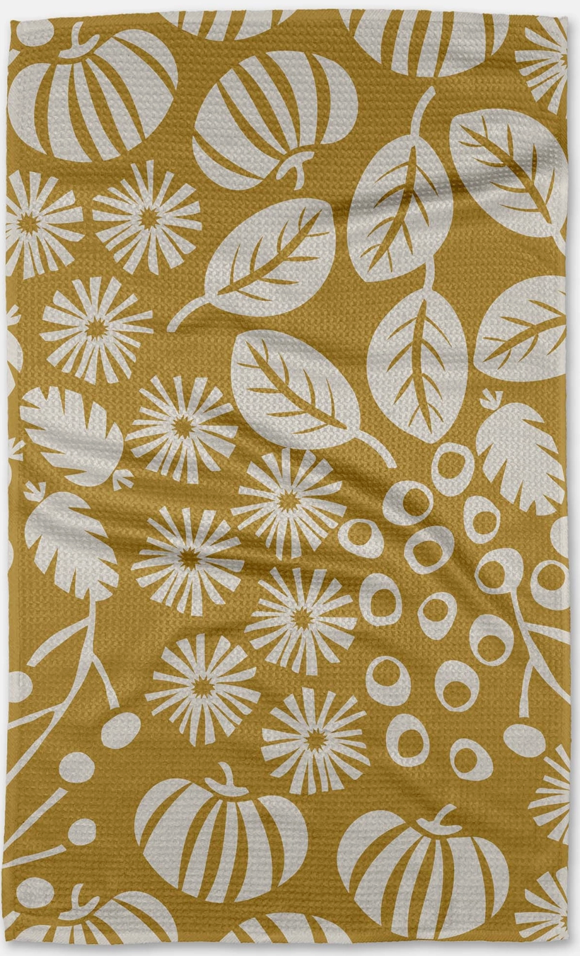 Harvest Toss- Tea Towel