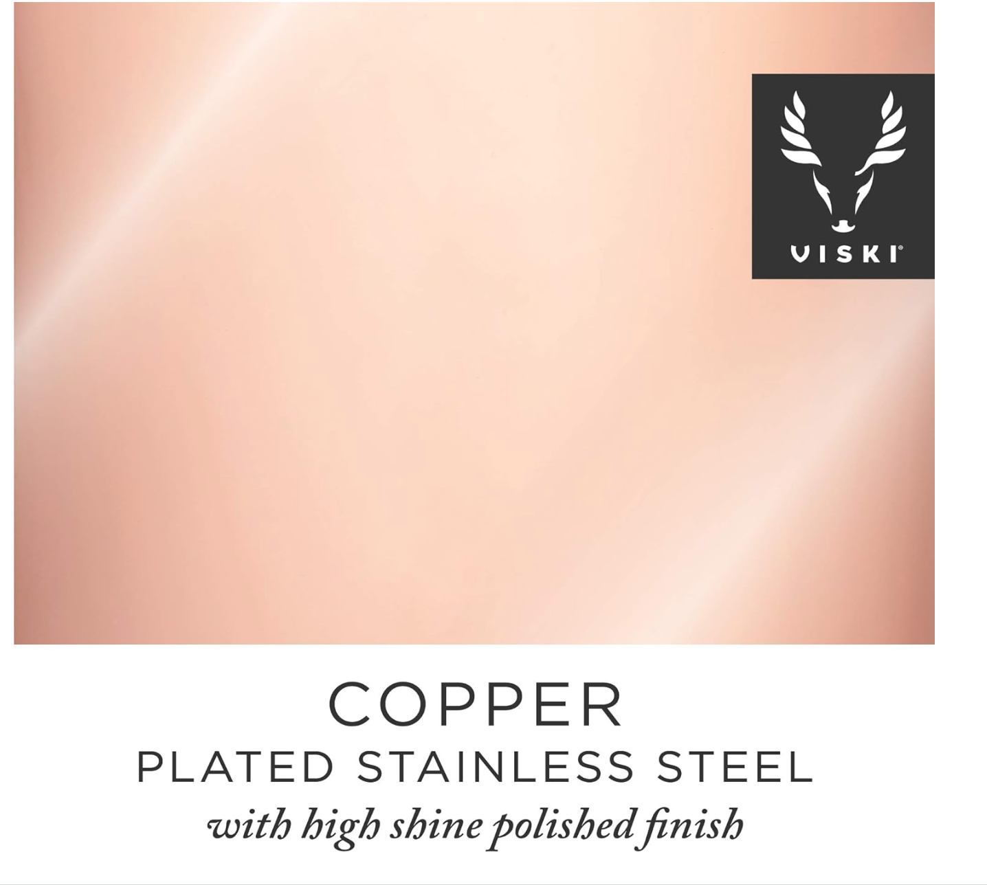 i Copper Cocktail Picks, Set of 6 Stainless Steel Drink Picks, Barware Accessories, 4.25″