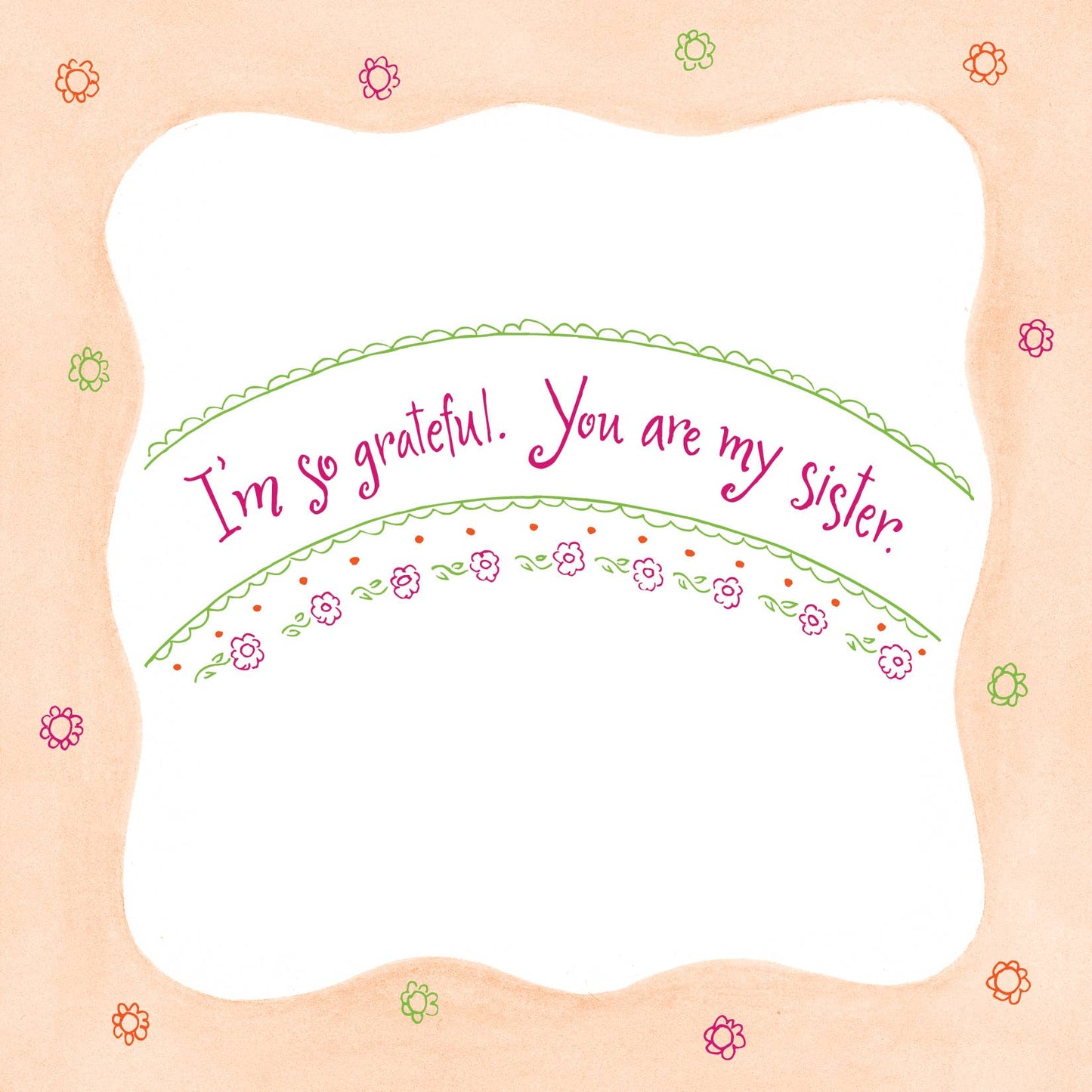 Eat Your Peas for my Sister - Gift Book