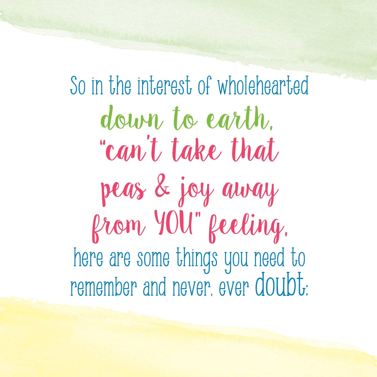 Eat Your Peas Daily Inspiration - Gift Book