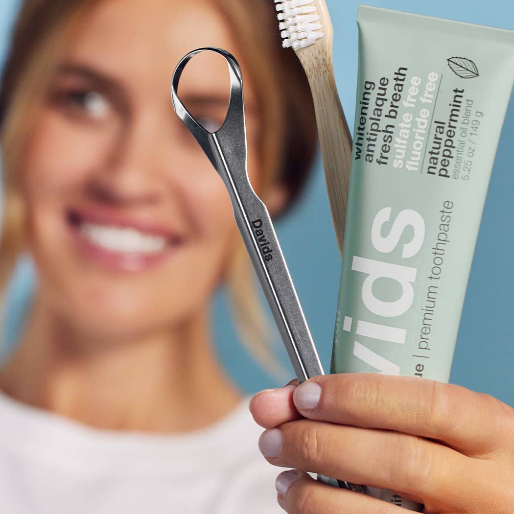 Davids Whitening+ Antiplaque / Natural Peppermint