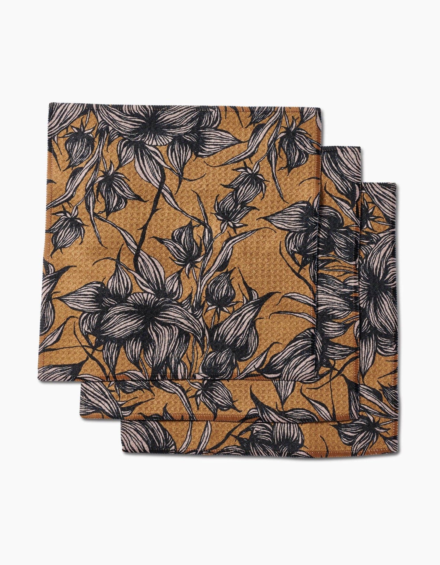 Stay Saffron Dishcloth Set of 3