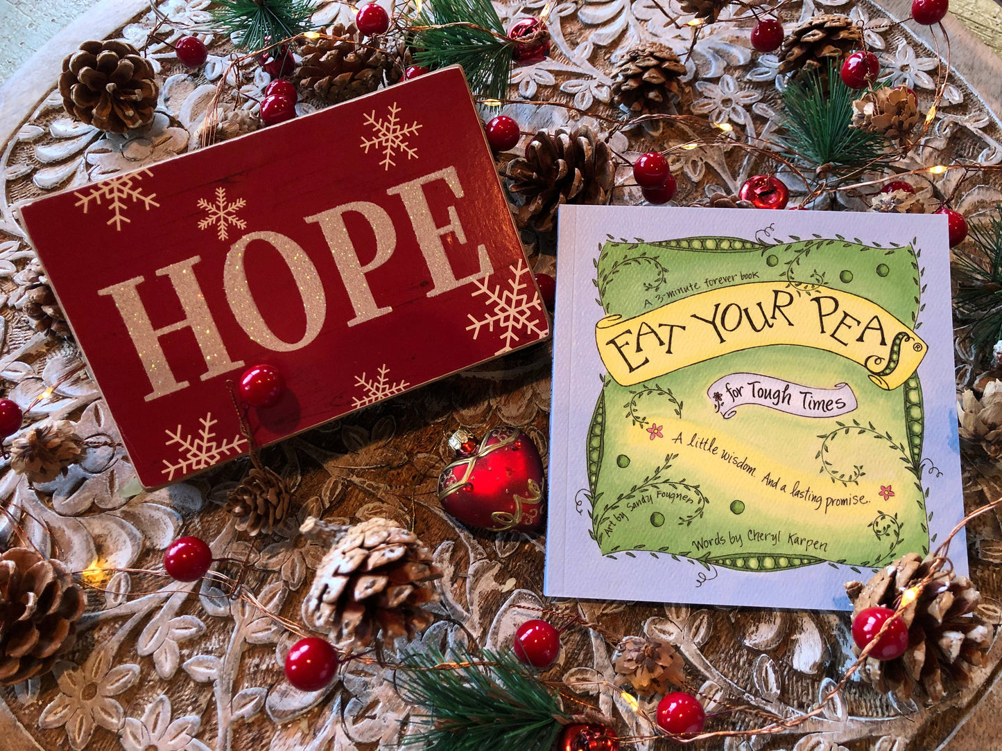 Eat Your Peas for Tough Times - Gift Book