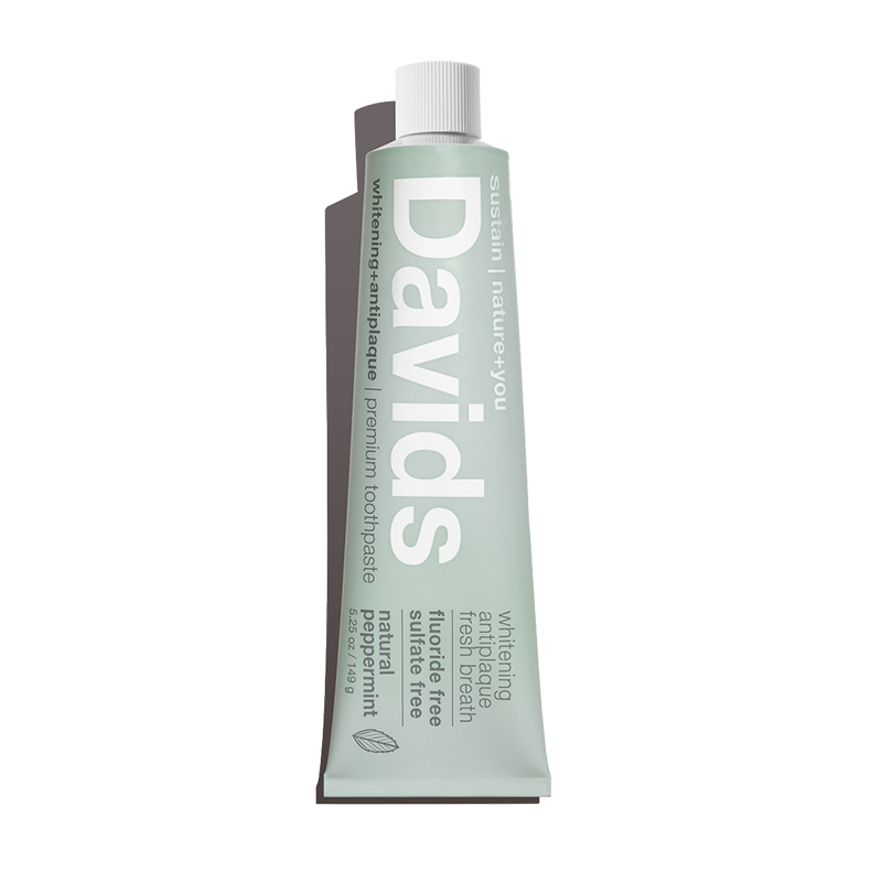 Davids Whitening+ Antiplaque / Natural Peppermint