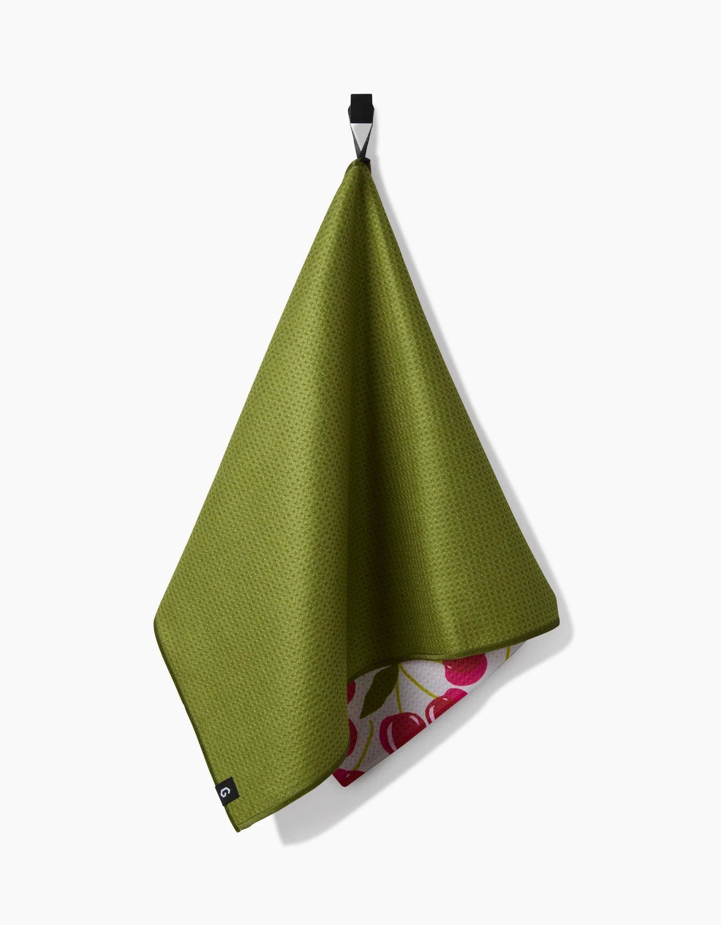 Cherry Chic Double-Sided Tea Towel
