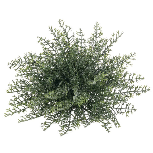 Glittered Cedar 1/2 Orb