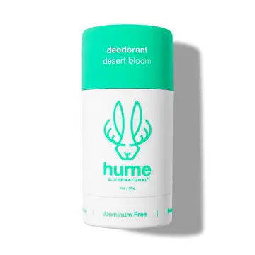 Hume Supernatural Natural Deodorant for Men & Women - Aluminum-Free, Probiotic, and Plant-Based - Long-Lasting Moisture Absorbing - Clean, Safe, and Effective