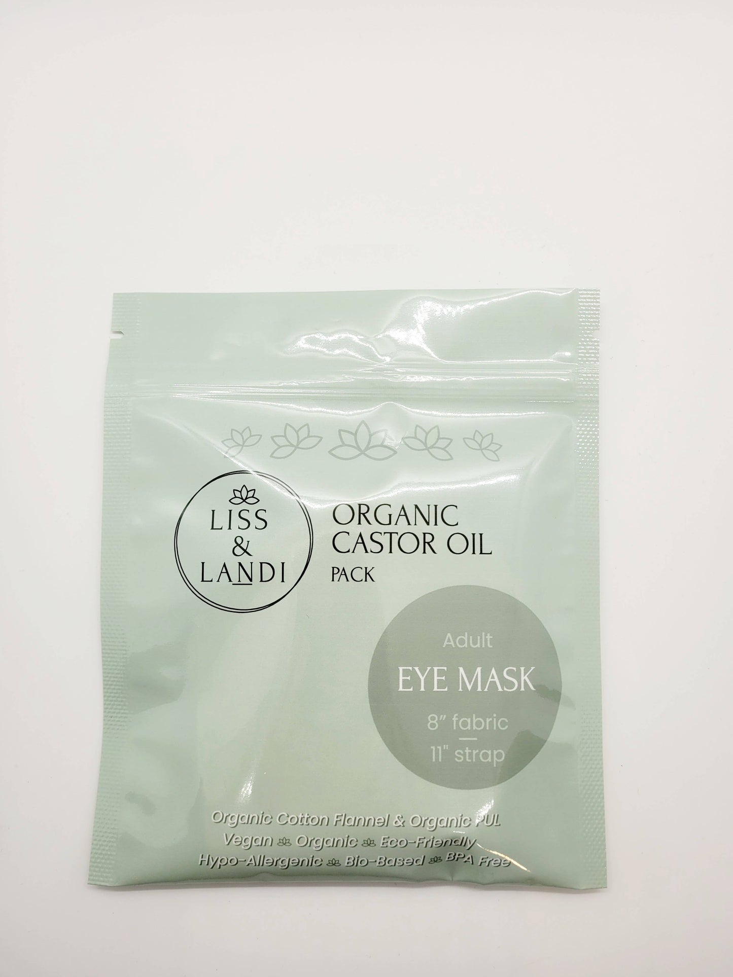 Pack for Organic Castor Oil | Eye Mask: Adult