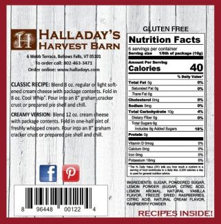 Lemon Raspberry Cheesecake Mix| Fruit Dip