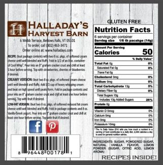 New York Style Cheesecake Mix| Fruit Dip