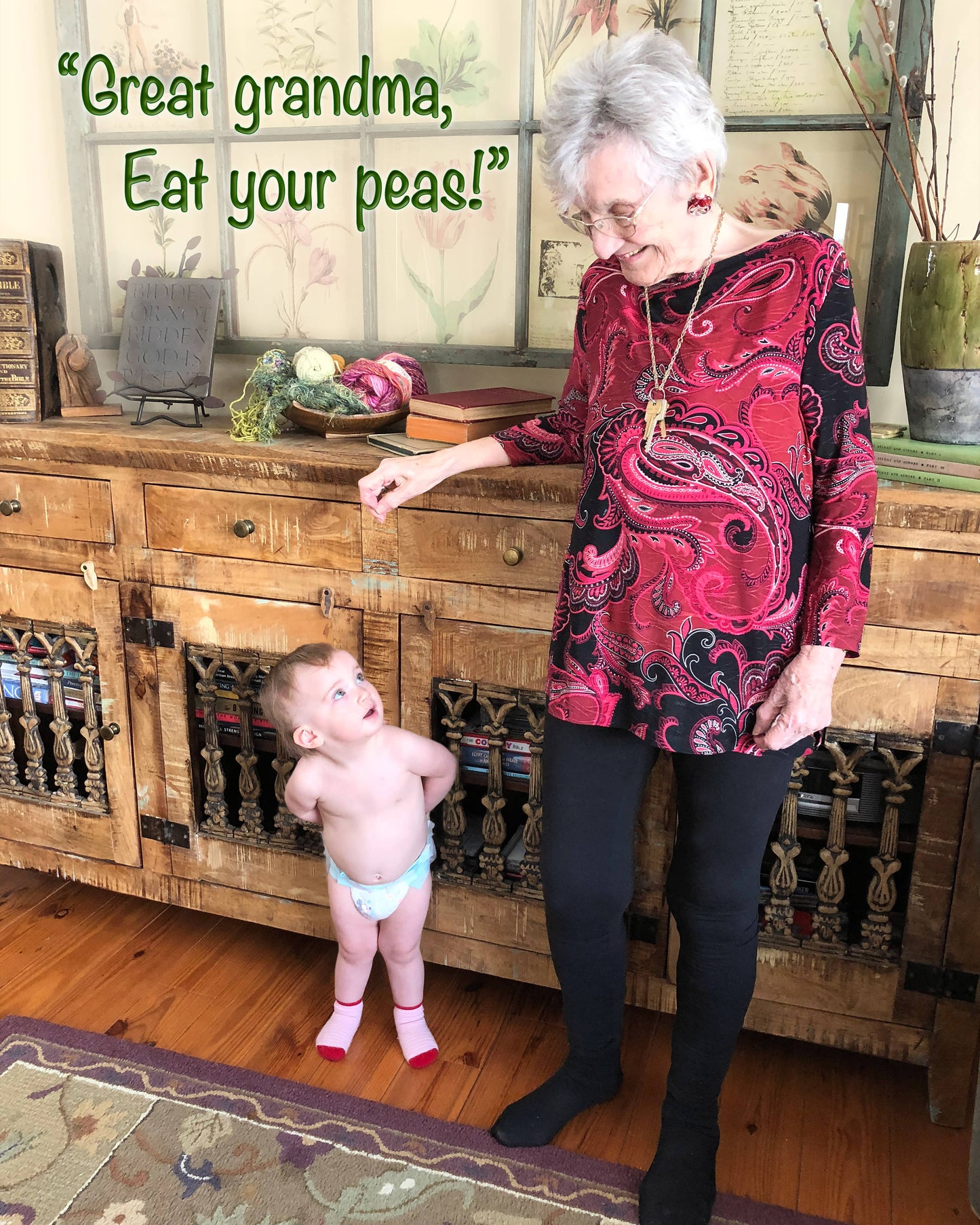 Eat Your Peas for Grandkids - Gift Book