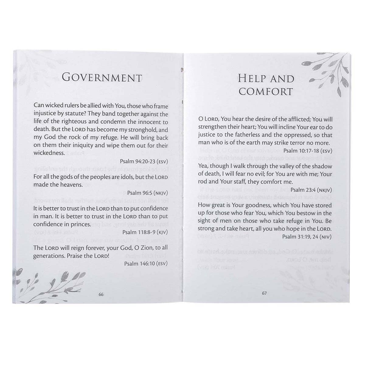 Gift Book Psalms for Joyful Living Softcover
