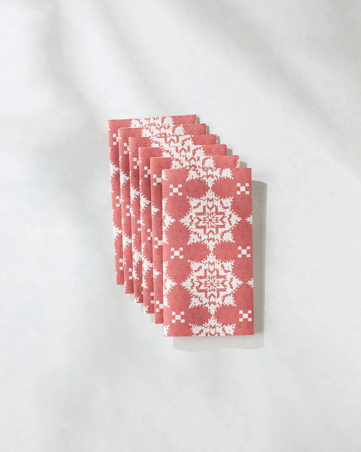 Iceflower Red | Not Paper Towel -Pack of 6