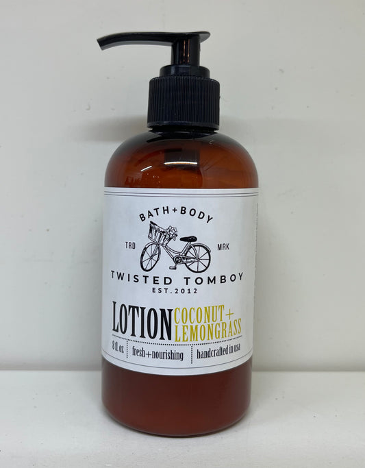 Coconut + Lemongrass Lotion - 8oz