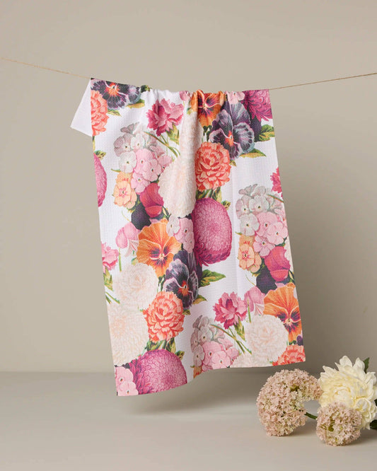 Ecstatic Blooms | Tea Towel
