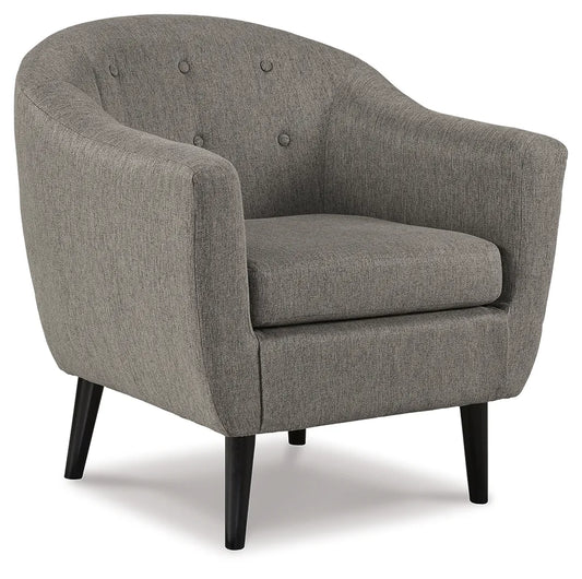 Charcoal Accent Barrel Chair