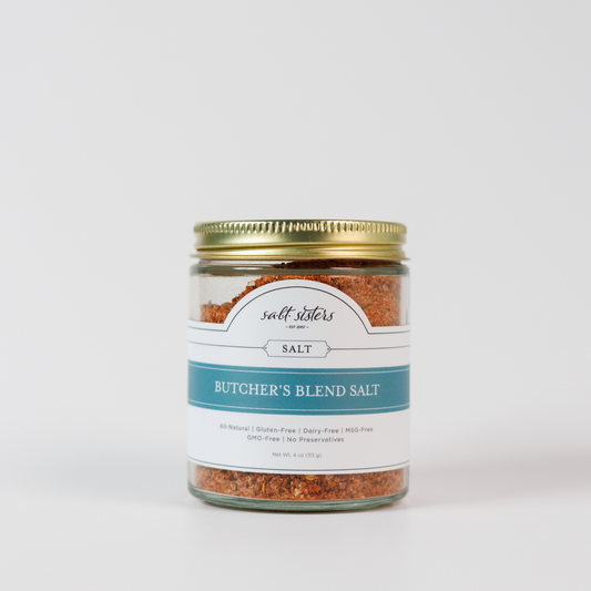 Hand-Blended Infused Sea Salt - Butcher's Blend - 4 oz