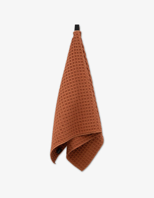 Clay Waffle Hand Towel