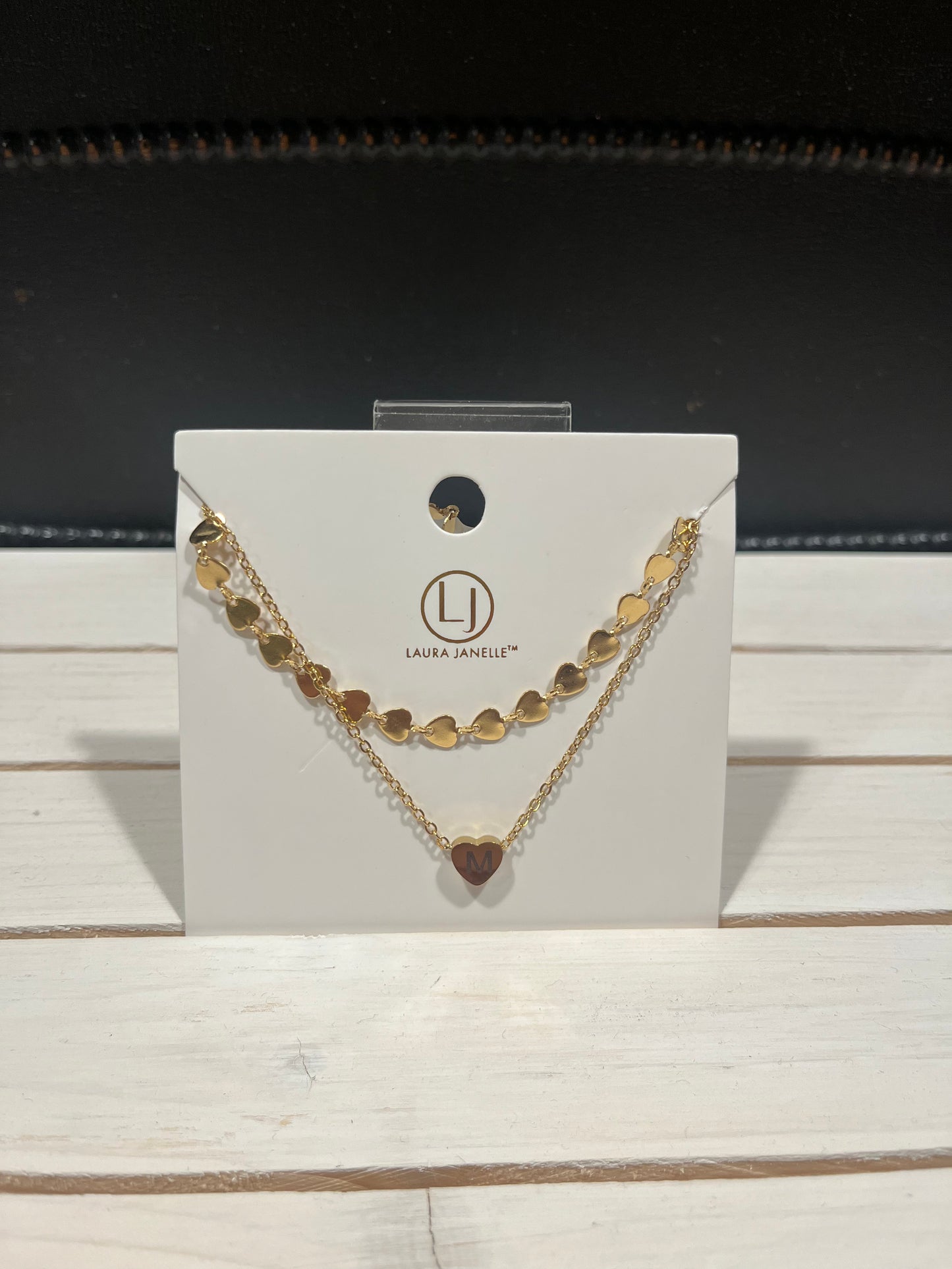 Layered Initial Gold Necklaces