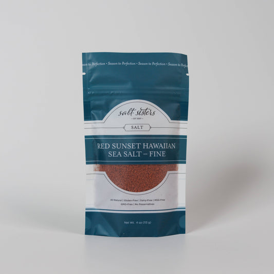 Sea Salt - Hawaiian - Red Sunset - Fine - 4 oz