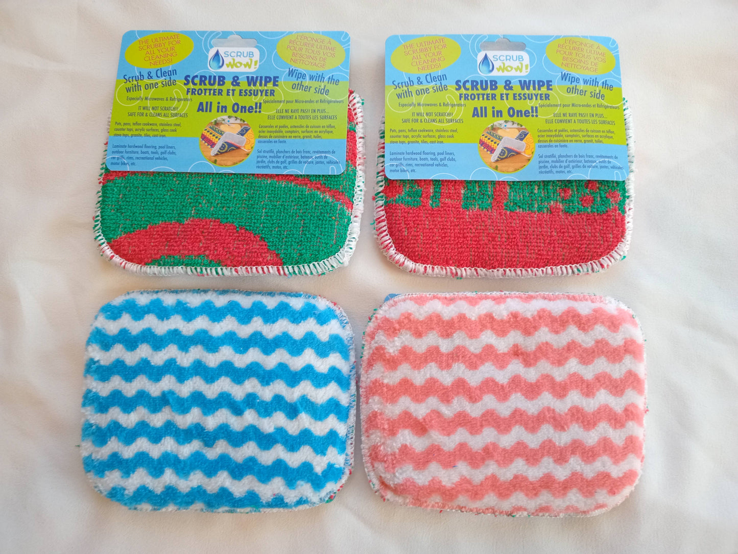 Scrub & Wipe Plus (Sponge Core)