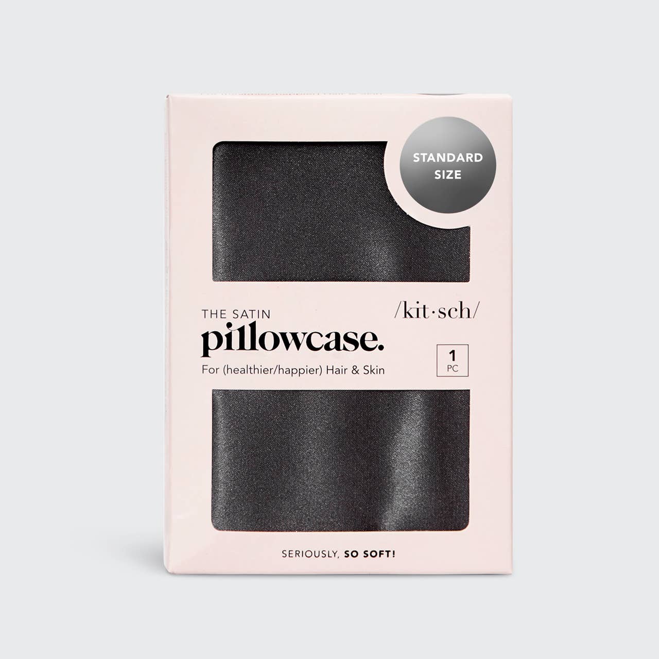 Satin Pillowcase  | Charcoal