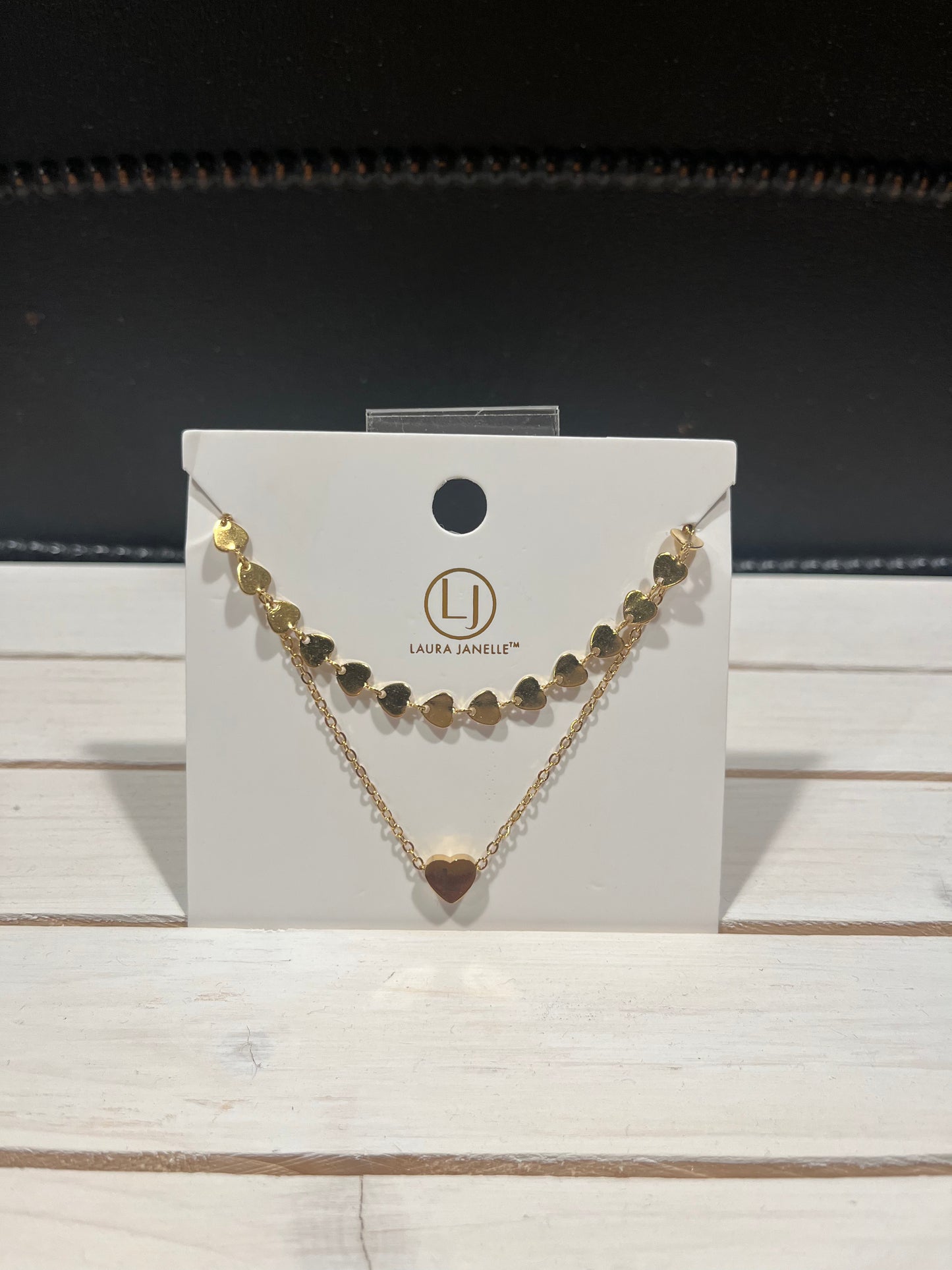 Layered Initial Gold Necklaces