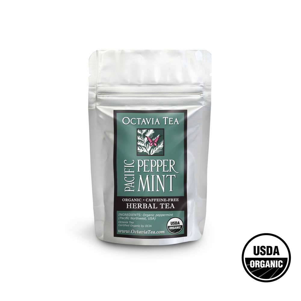 Pacific Peppermint - Organic Loose Tea: Tin