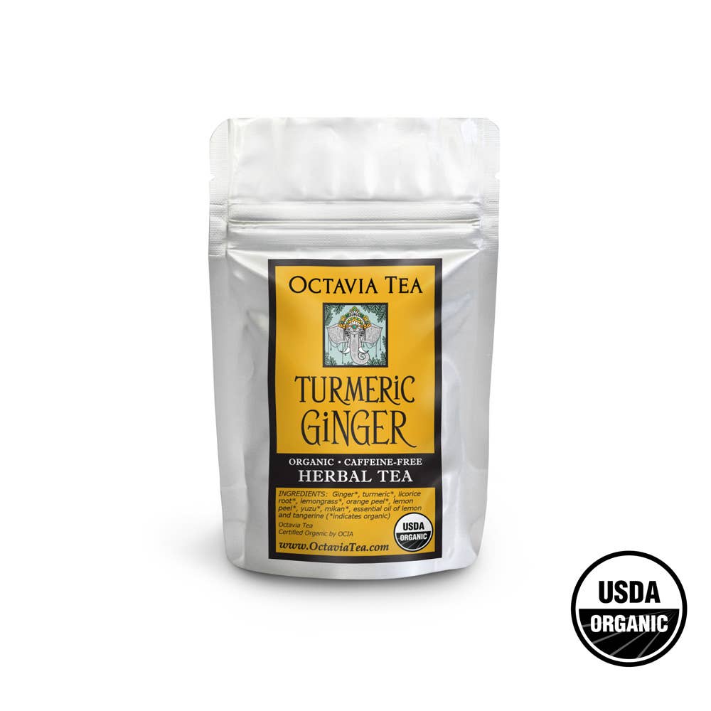 Turmeric Ginger - Organic: Tin