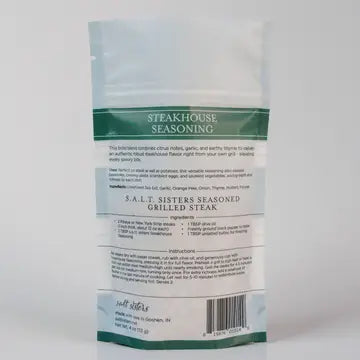 Steakhouse Seasoning -Herb, Spice & Salt Blend