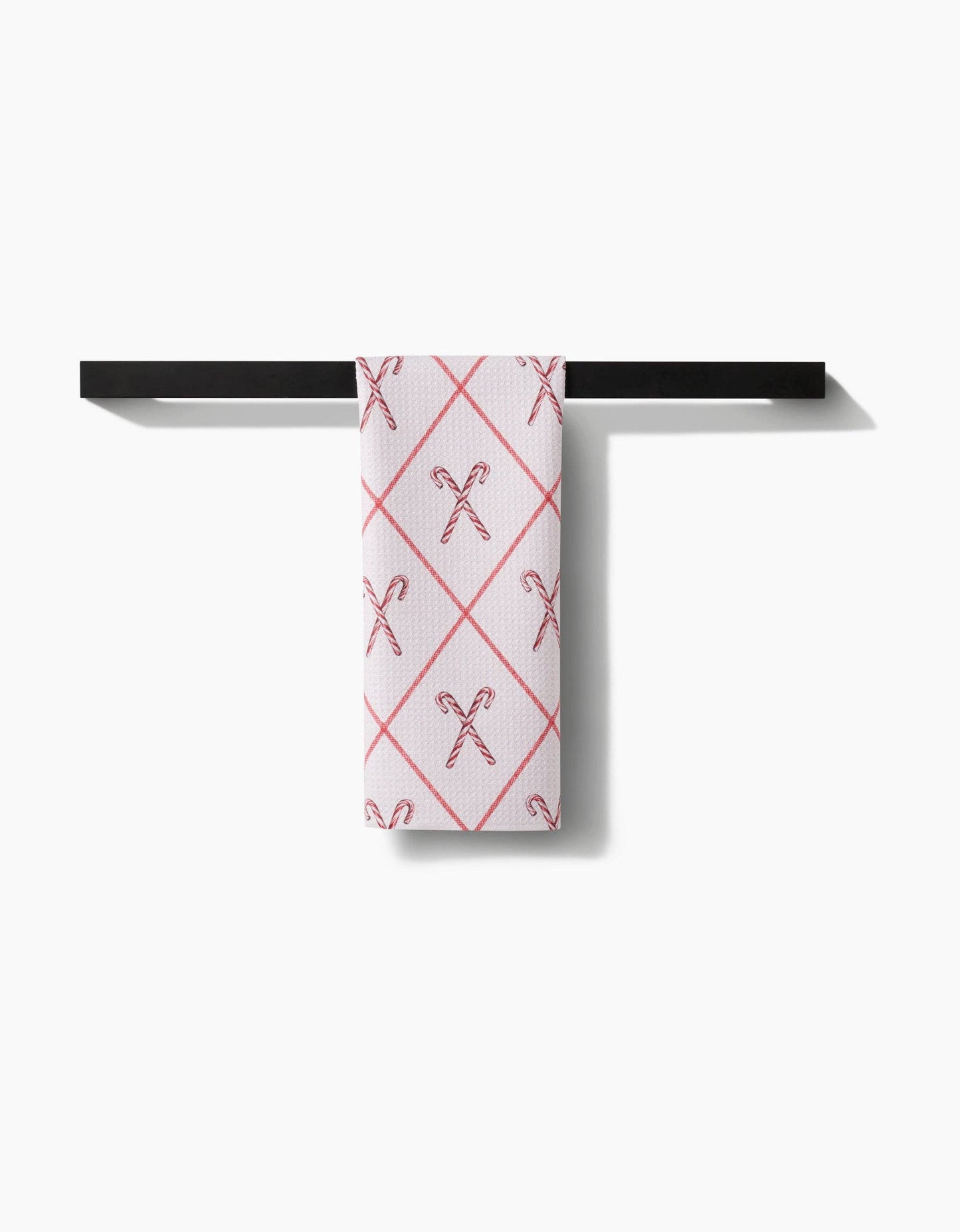 Festive Candy Canes|Tea Towel