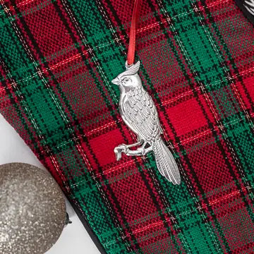 Cardinal Pewter ornament