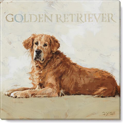 Golden Retriever Wall Hanging